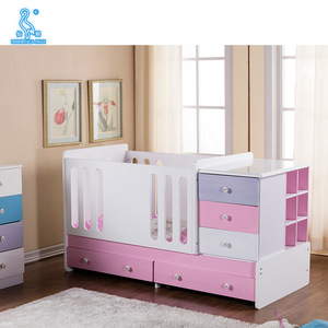 baby cot with storage