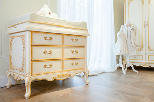 antique baby changing table