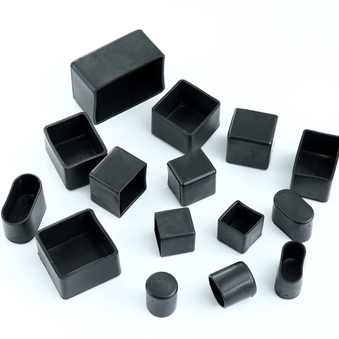 Rectangular Oval Square Round Black Plastic Rubber Silicone Chair Leg Cover Table Feet Tips Caps For Wholesale Furniture Accessories Products On Tradees Com