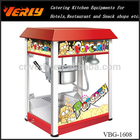 Most hot sale CE certificate commercial Electric 8Oz Popcorn Machine popcorn maker VBG-1608 pictures & photos