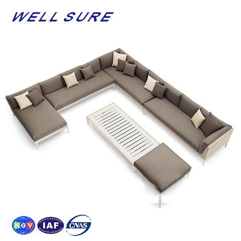 Europe Modern Simplicity Outdoor Furniture Patio Rattan Wicker Custom Sofa L Shape 4 Pcs For Living Wholesale Garden Sets Products On Tradees Com