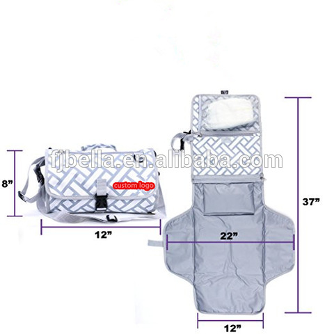 travel diaper changing station