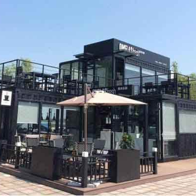 China Supply Container Prefab Restaurant Outdoor Fast Food Kiosk Mobile Container Coffee Shop Design Wholesale Prefab Houses Products On Tradees Com