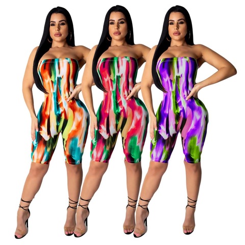 bandage bodycon jumpsuit