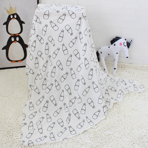 white muslin swaddle blankets wholesale