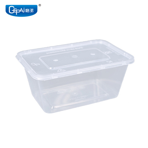 Disposable Rectangular 1000ml Plastic Food Container Wholesale Plastic Packaging Products On Tradees Com