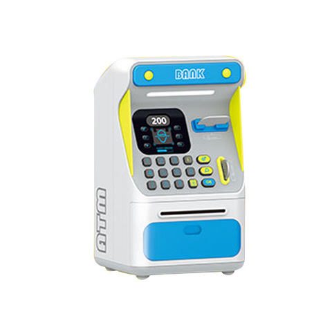 Super simulation electric face recognition saving money atm machine toy ...